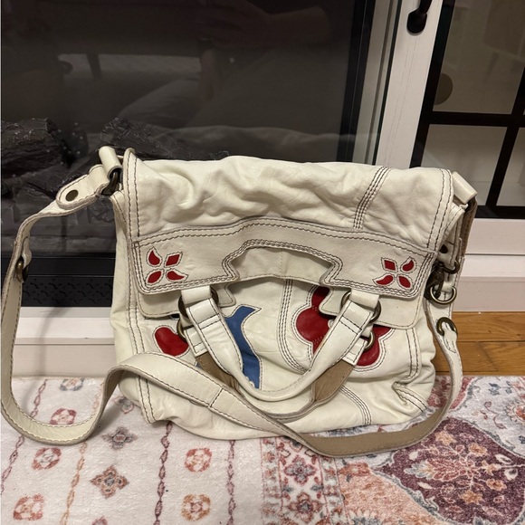 Lucky Brand Abbey Road bird flower bag - Picture 4 of 5